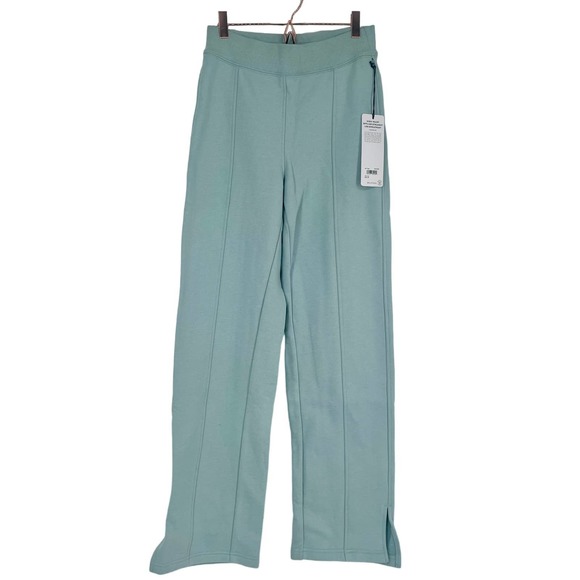 ALO Yoga Pants - ALO High Waist Offline Straight Leg Sweatpants Women’s Size XS in Chalk Blue
